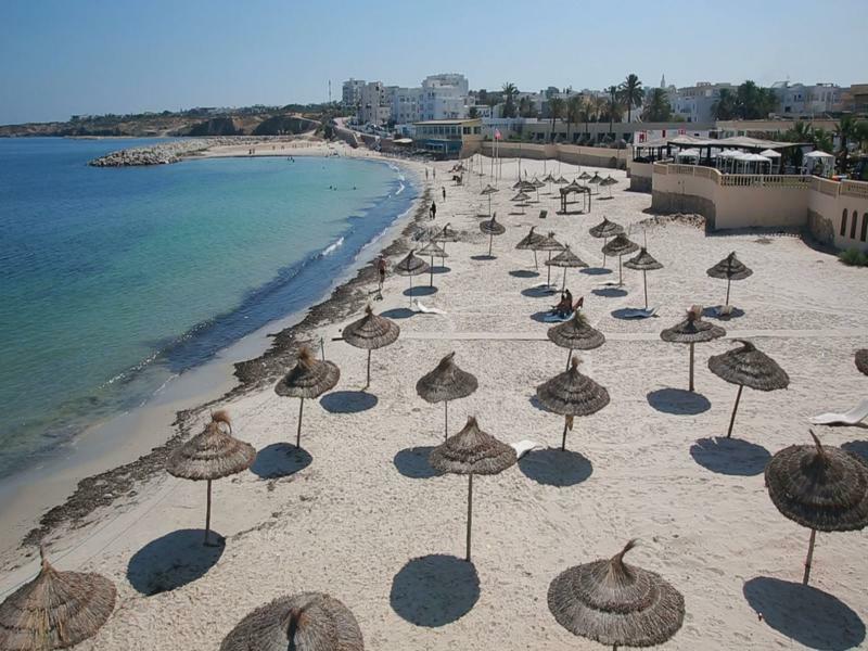 Hotel Les Palmiers Monastir Exteriör bild